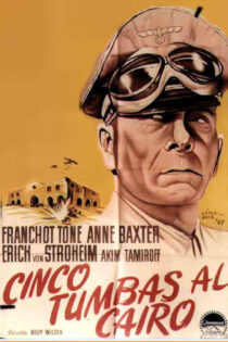 دانلود فیلم Five Graves to Cairo 1943 پنج گور تا قاهره دانلود فیلم Five Graves to Cairo 1943 پنج گور تا قاهره