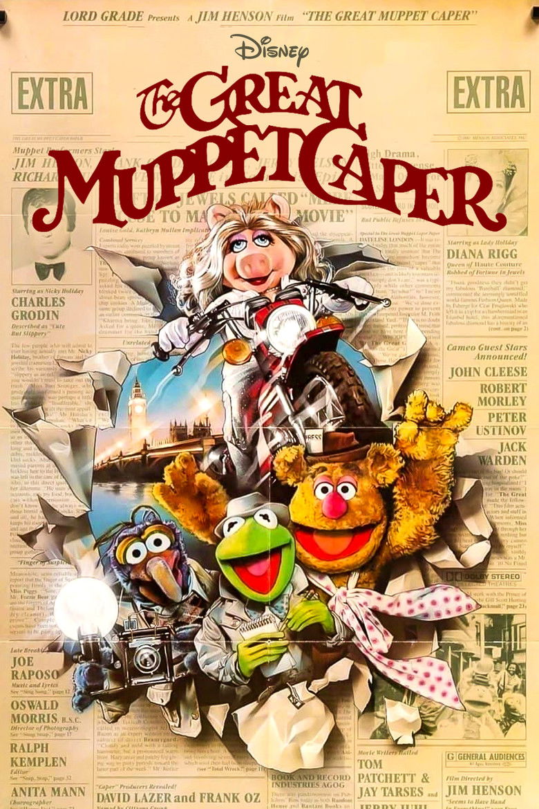 دانلود فیلم The Great Muppet Caper 1981 تعقیب بزرگ ماپت‌ها