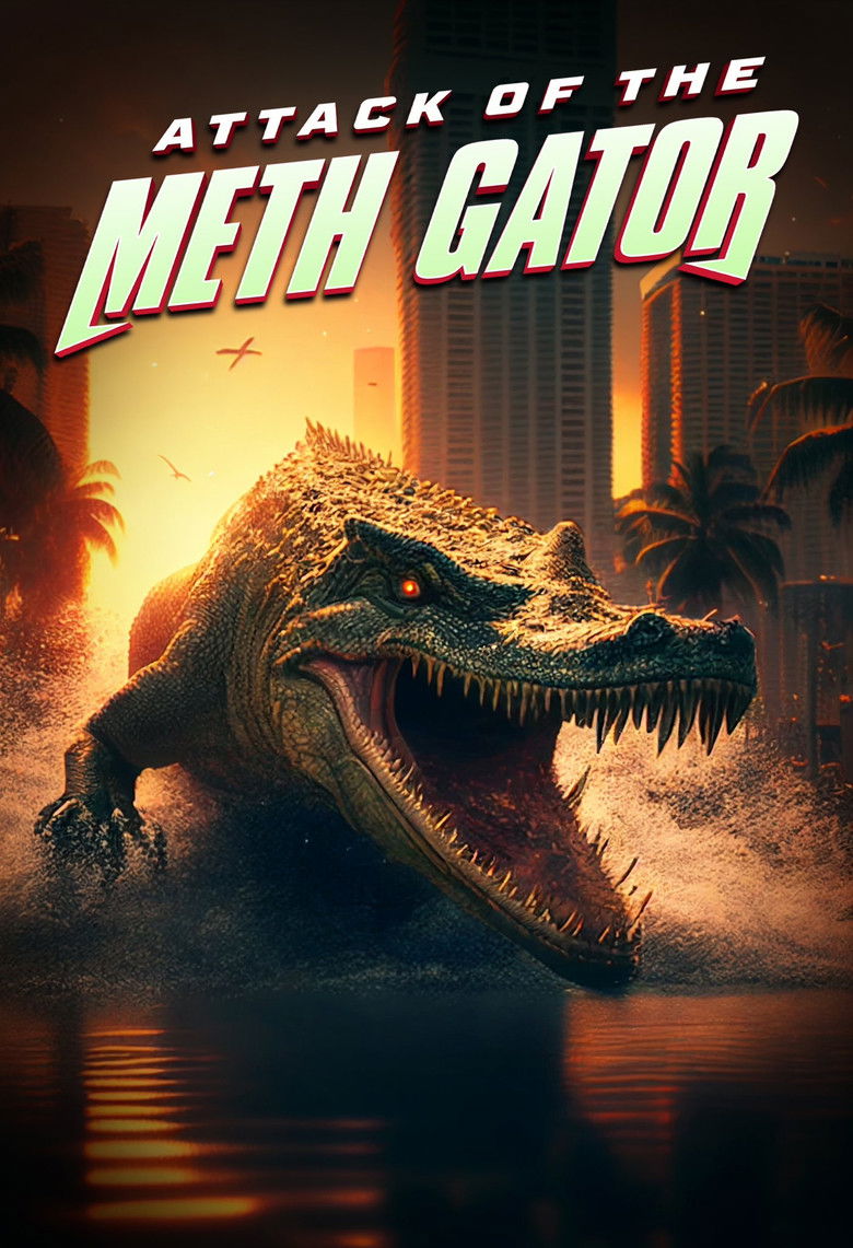 دانلود فیلم Attack of the Meth Gator 2023 حمله تمساح معتاد