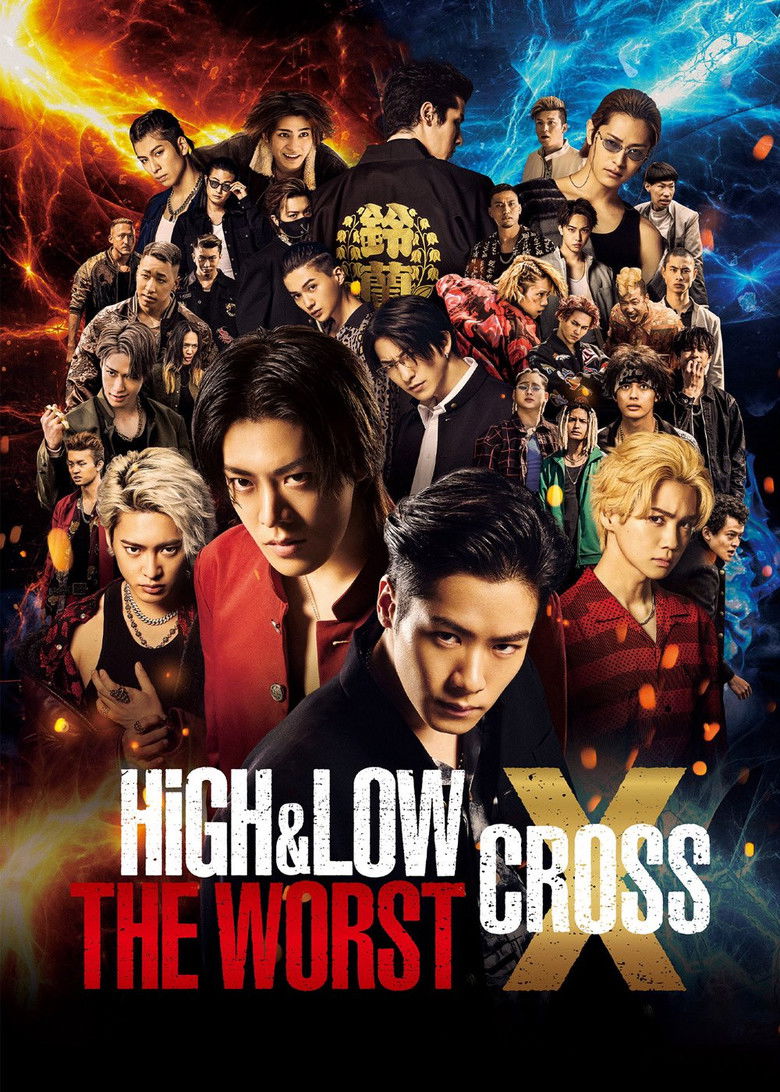 دانلود فیلم High & Low: The Worst X 2022 بالا و پایین: بدترین ایکس
