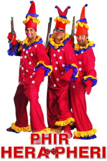 دانلود فیلم Phir Hera Pheri 2006 باز هم هرج و مرج