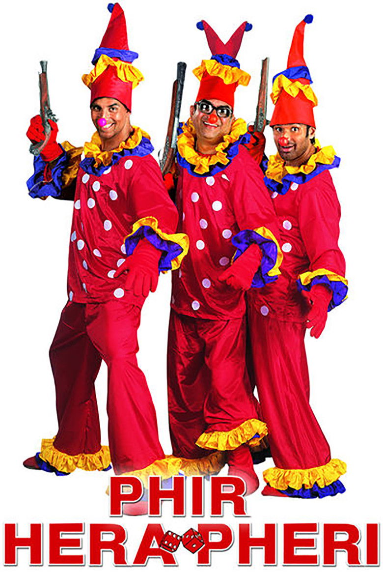 دانلود فیلم Phir Hera Pheri 2006 باز هم هرج و مرج