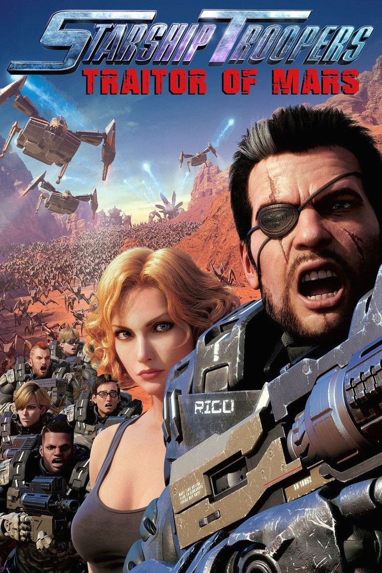 دانلود فیلم Starship Troopers: Traitor of Mars 2017 سربازان سفینه فضایی: خائن مریخ