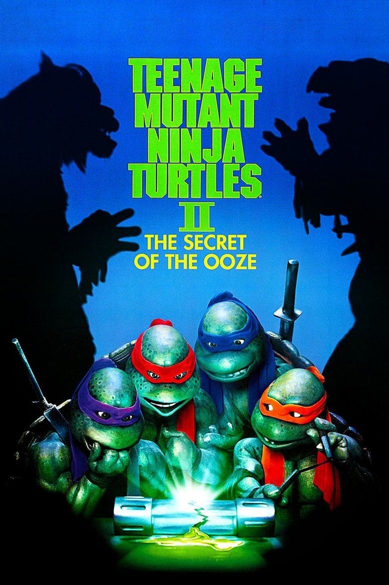 دانلود فیلم Teenage Mutant Ninja Turtles II: The Secret of the Ooze 1991 لاک‌پشت‌های نینجا ۲: راز اووز
