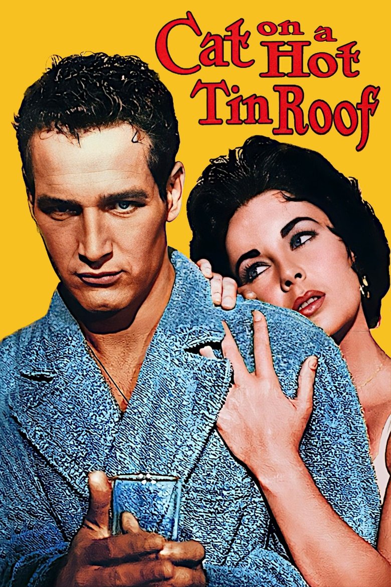 دانلود فیلم Cat on a Hot Tin Roof 1958 گربه روی شیروانی داغ