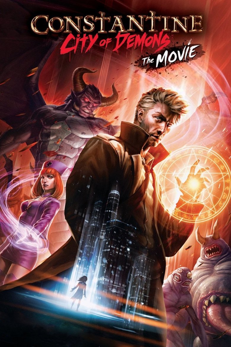 دانلود فیلم Constantine: City of Demons – The Movie 2018 کنستانتین: شهر شیاطین
