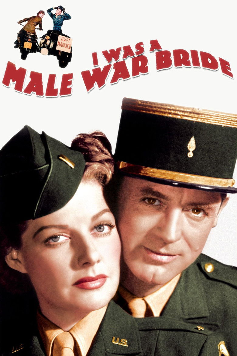 دانلود فیلم I Was a Male War Bride 1949 من یک عروس جنگی مرد بودم