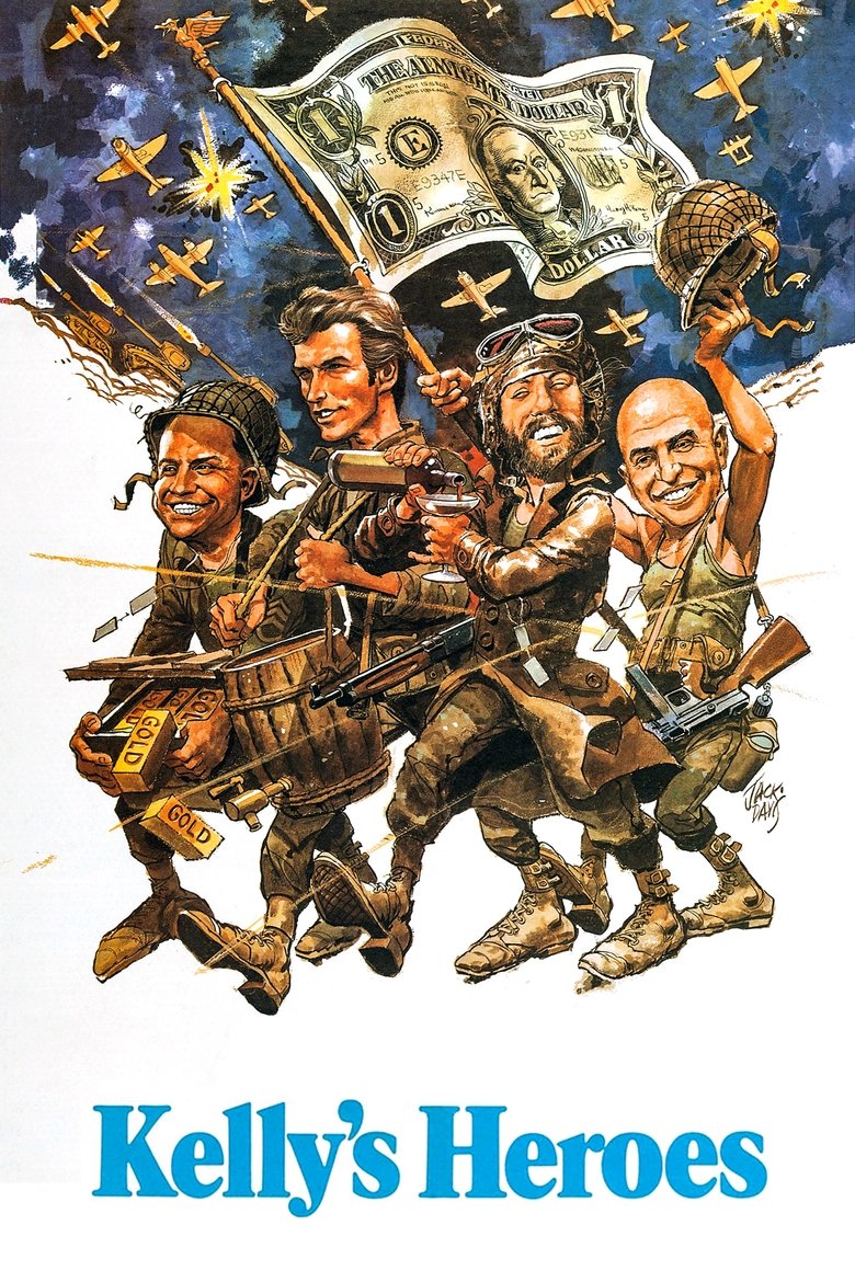 دانلود فیلم Kelly’s Heroes 1970 قهرمانان کلی