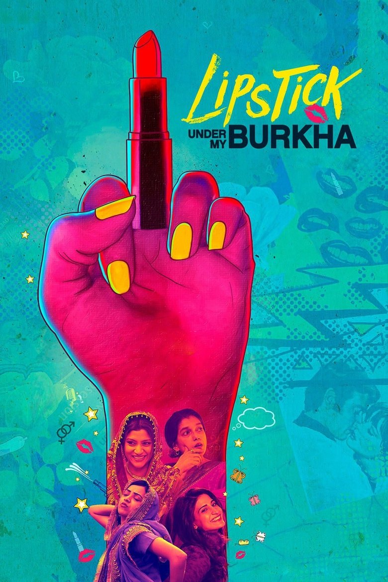 دانلود فیلم Lipstick Under My Burkha 2016 رژ لب زیر برقع من