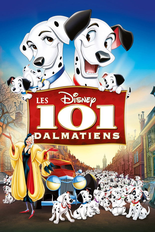 دانلود فیلم One Hundred and One Dalmatians 1961 صد و یک سگ خالدار